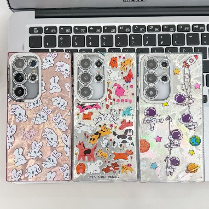 Kuori Samsung Galaxy S25 Ultra 5g Astronautti Linssinsuojalla