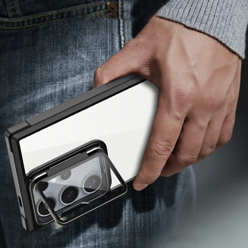 Kuori Samsung Galaxy S25 Ultra 5g Kestävä Sisäänrakennetulla Jalustalla