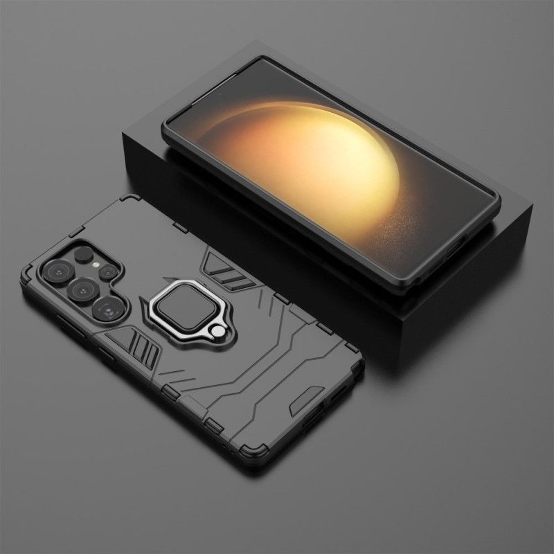 Kuori Samsung Galaxy S25 Ultra 5g Kestävä Sormuksenpidike Suojakuori