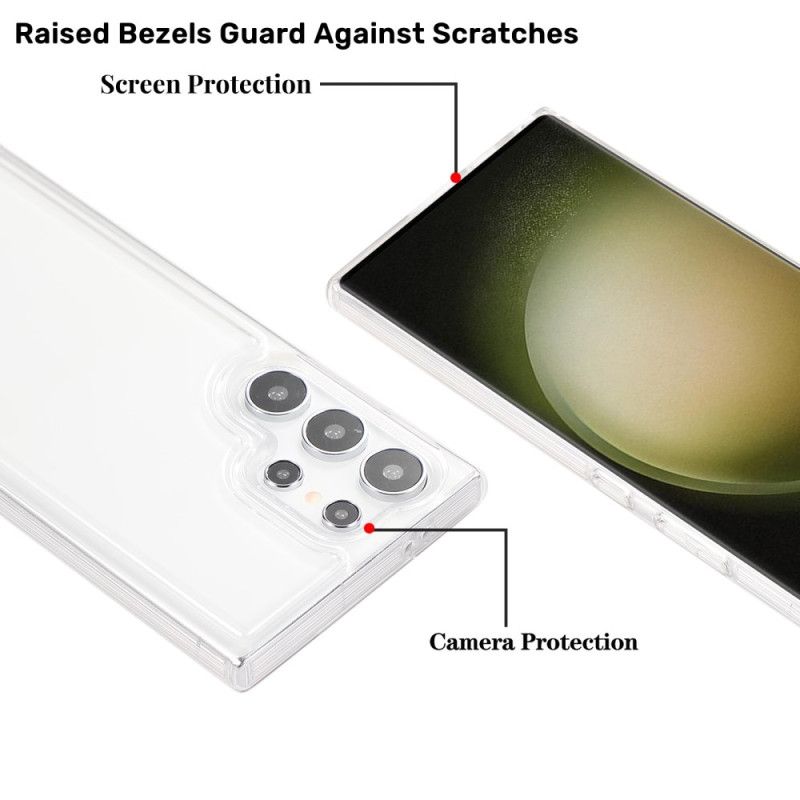 Kuori Samsung Galaxy S25 Ultra 5g Läpinäkyvä Erittäin Suojaava Suojakuori