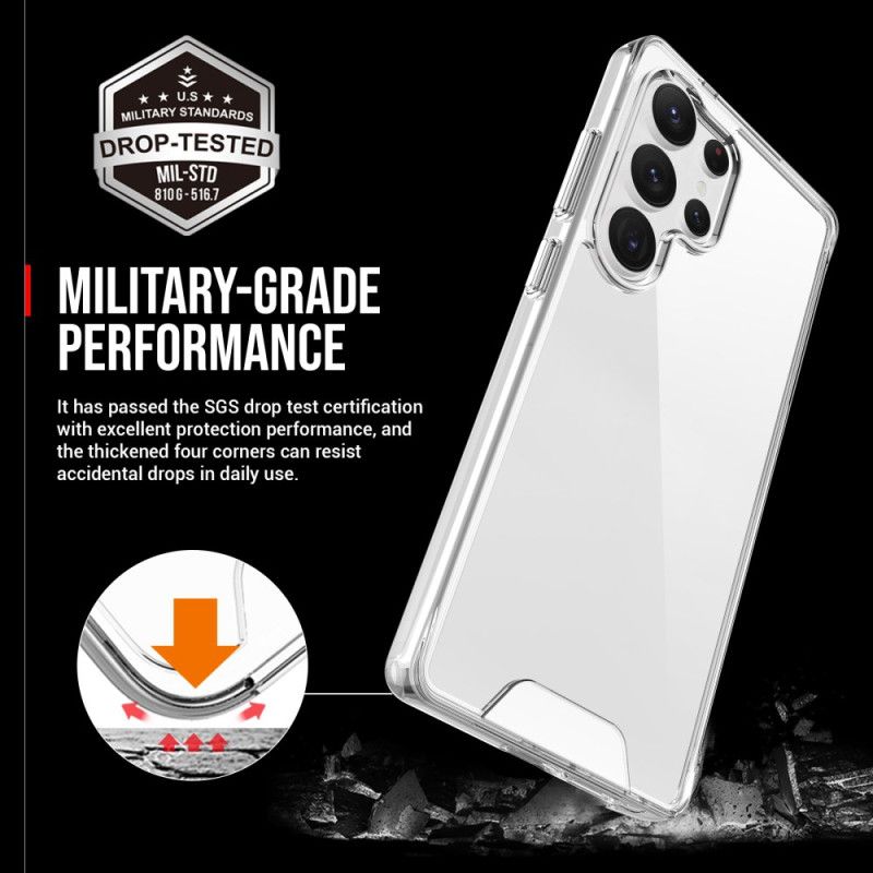 Kuori Samsung Galaxy S25 Ultra 5g Läpinäkyvä Fuusio