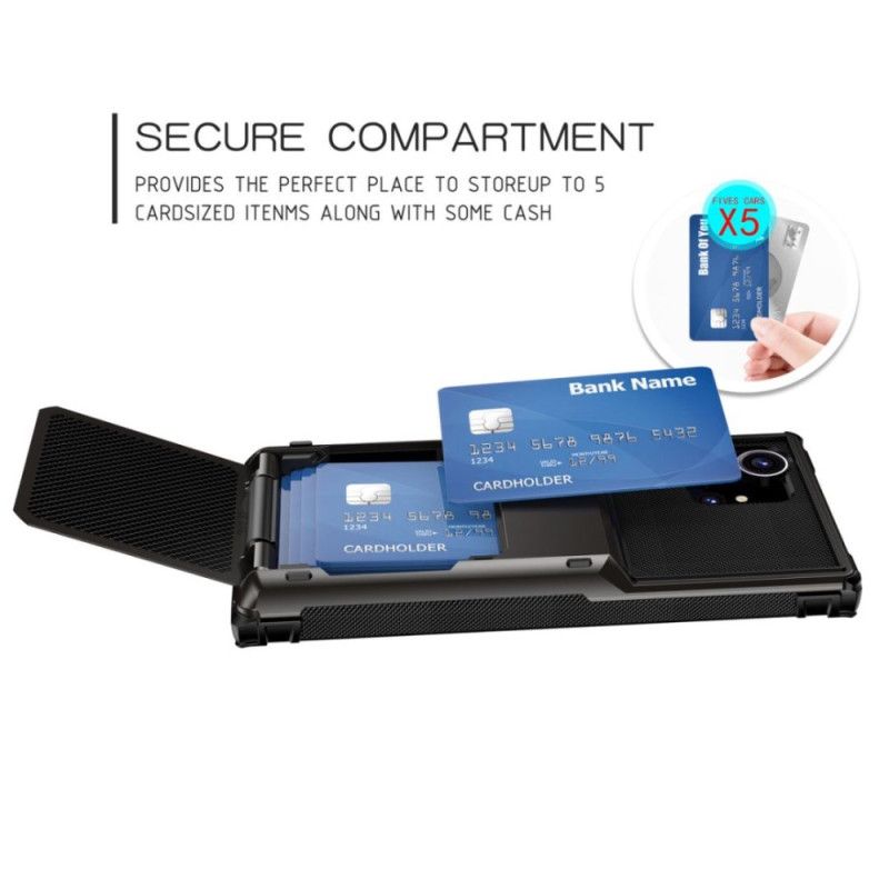 Kuori Samsung Galaxy S25 Ultra 5g Läpinäkyvä Korttikotelo