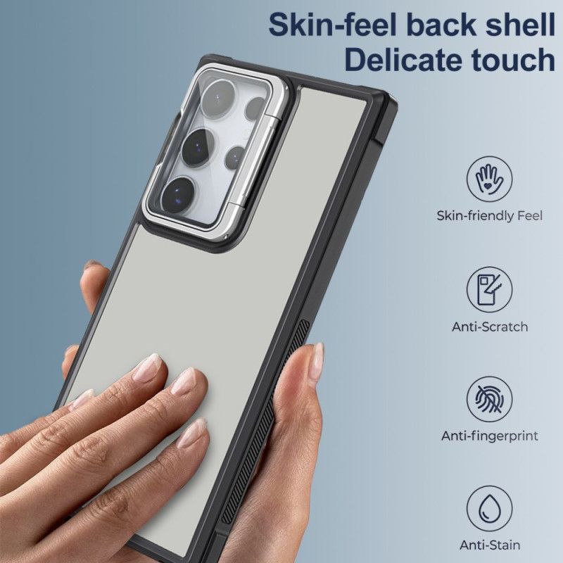 Kuori Samsung Galaxy S25 Ultra 5g Linssinsuojus Ja Jalusta Suojakuori