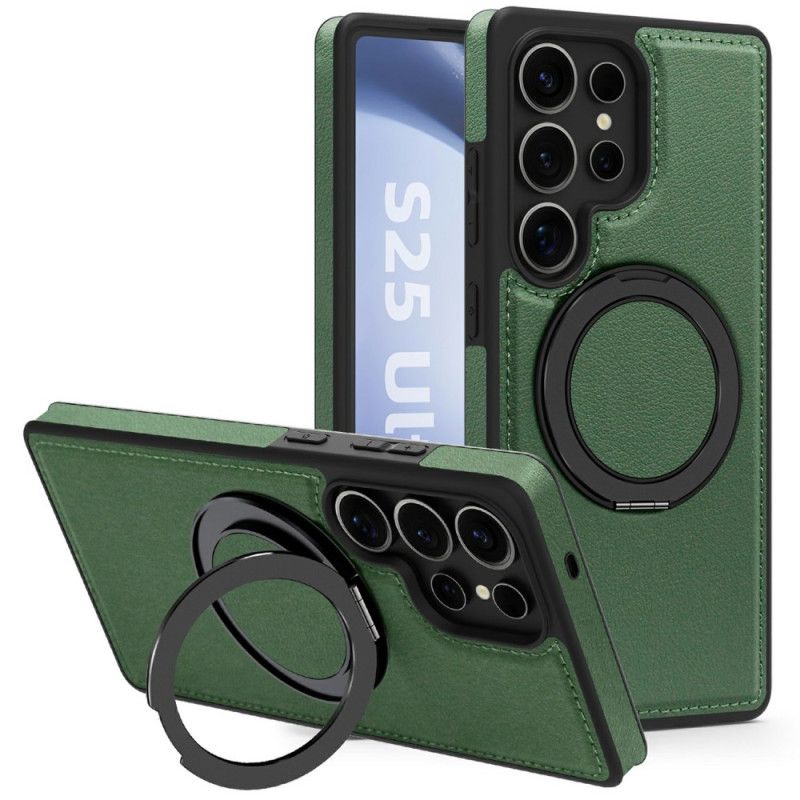 Kuori Samsung Galaxy S25 Ultra 5g Magneettinen Pyörivällä Jalustalla