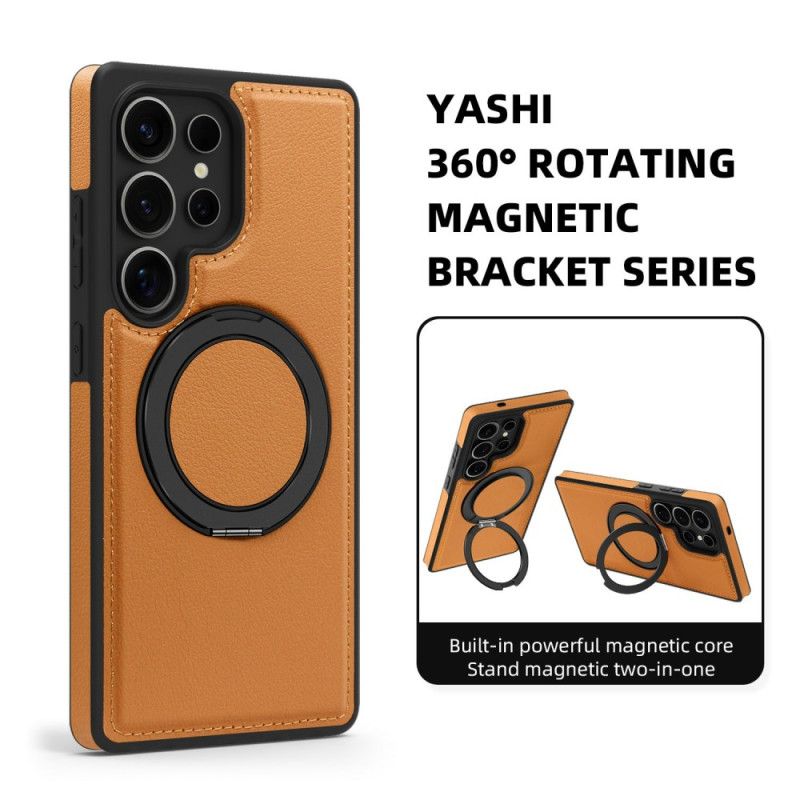 Kuori Samsung Galaxy S25 Ultra 5g Magneettinen Pyörivällä Jalustalla