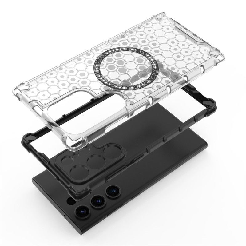 Kuori Samsung Galaxy S25 Ultra 5g Magsafe Honeycomb -yhteensopiva Suojakuori