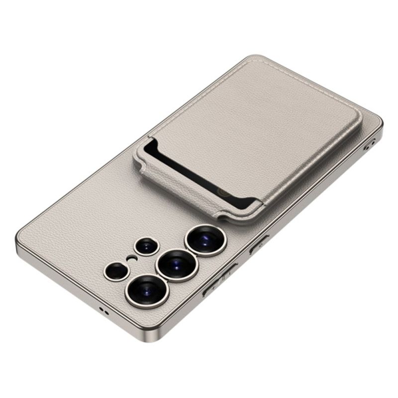 Kuori Samsung Galaxy S25 Ultra 5g Magsafe-yhteensopiva Korttikotelon Kanssa Suojakuori