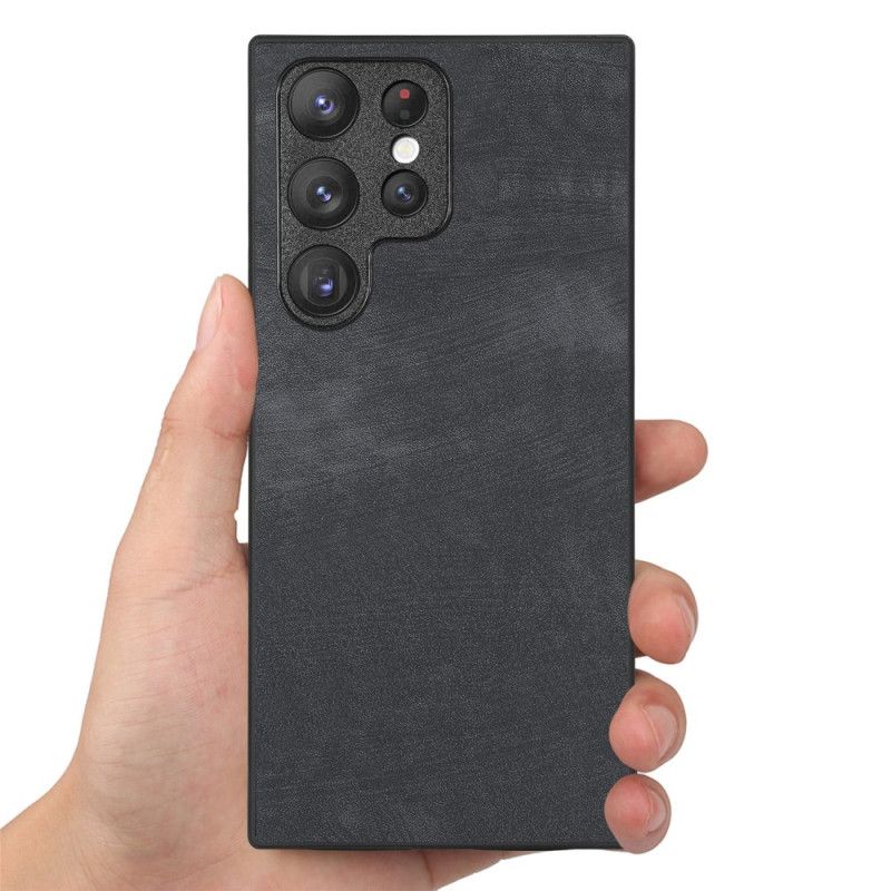 Kuori Samsung Galaxy S25 Ultra 5g Mokkanahkatyylinen