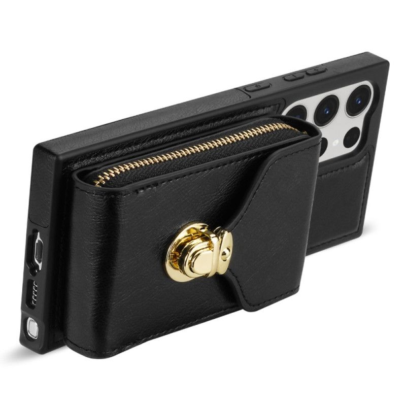 Kuori Samsung Galaxy S25 Ultra 5g Vetoketjullinen Ja Olkalaukku