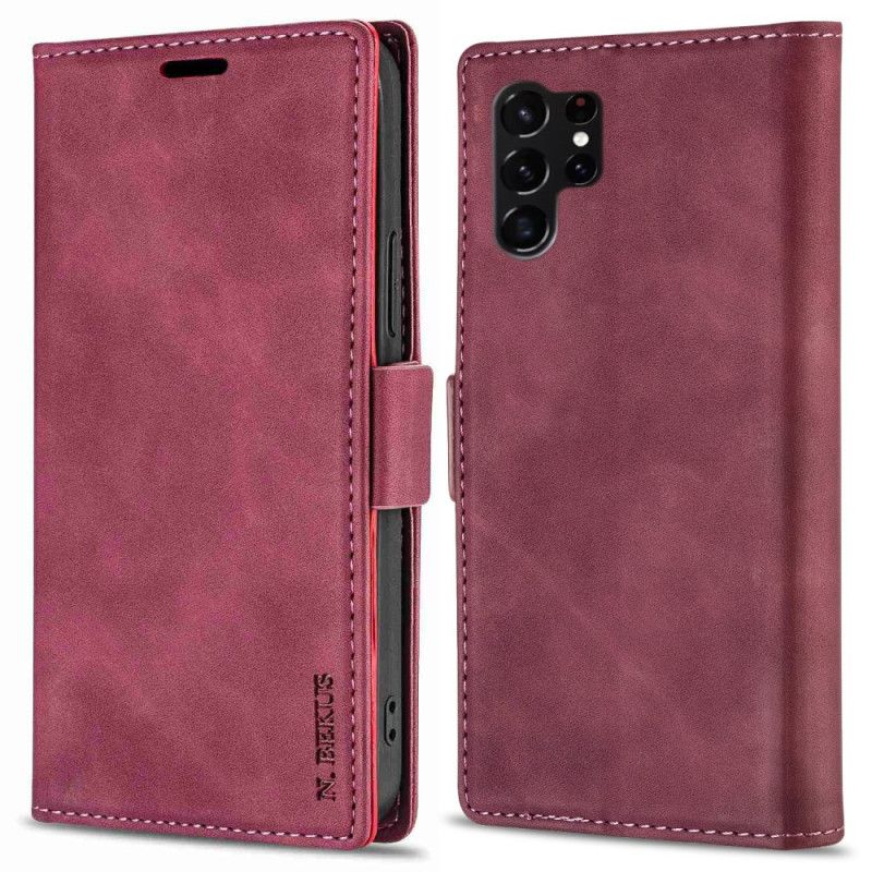 Nahkakotelo Samsung Galaxy S25 Ultra 5g Polyuretaaninahkalaukku