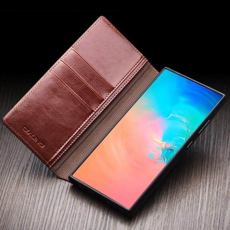 Nahkakotelo Samsung Galaxy S25 Ultra 5g Qialino-nahka