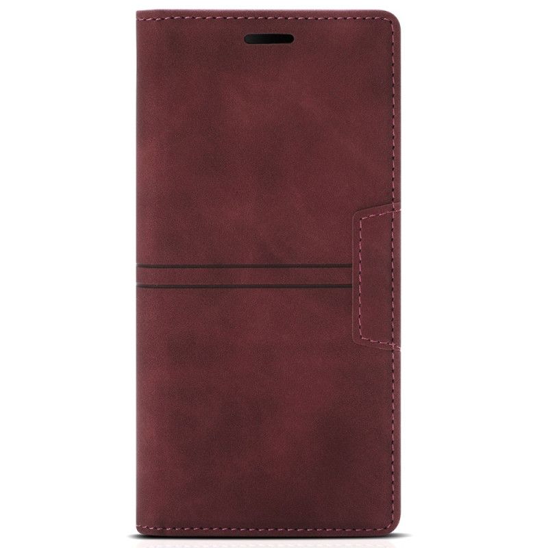 Nahkakotelo Samsung Galaxy S25 Ultra 5g Tuplaviivallinen Suojakuori