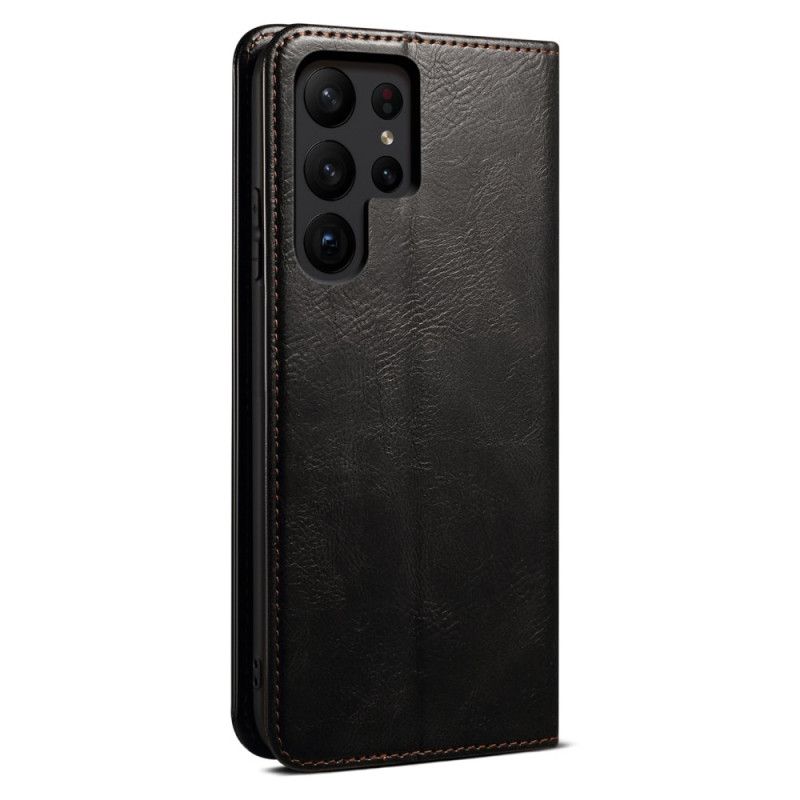 Nahkakotelo Samsung Galaxy S25 Ultra 5g Vahattu Tekonahka Suojakuori