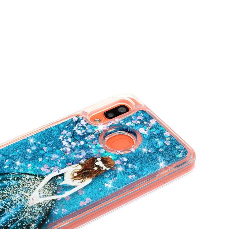 Kuori Samsung Galaxy A40 Prinsessa Kimallus Suojakuori