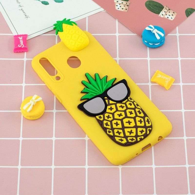Kuori Samsung Galaxy A40 Puhelinkuoret Kolmiulotteinen Viileä Ananas