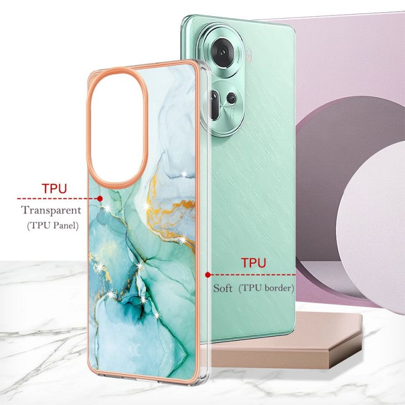 Kuori Oppo Reno 11 5g Marmorikuvio