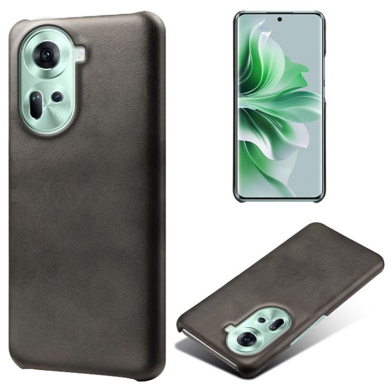 Kuori Oppo Reno 11 5g Nahkaefekti
