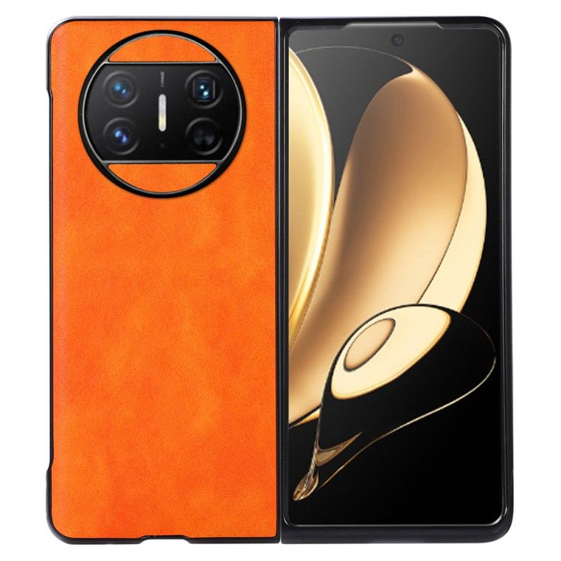 Kuori Huawei Mate X3 Litsikuvioinen Tekonahka