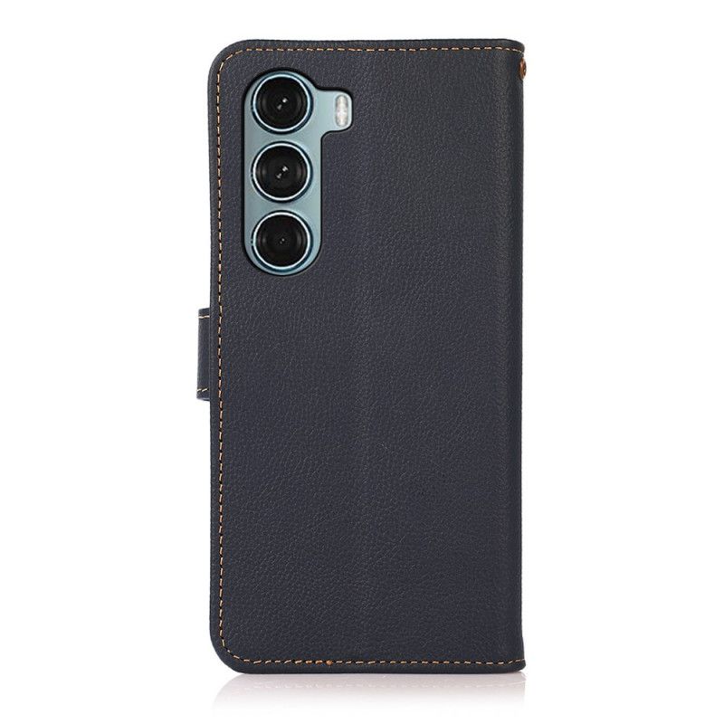 Kotelot Moto G200 5g Aito Nahka Khazneh Rfid