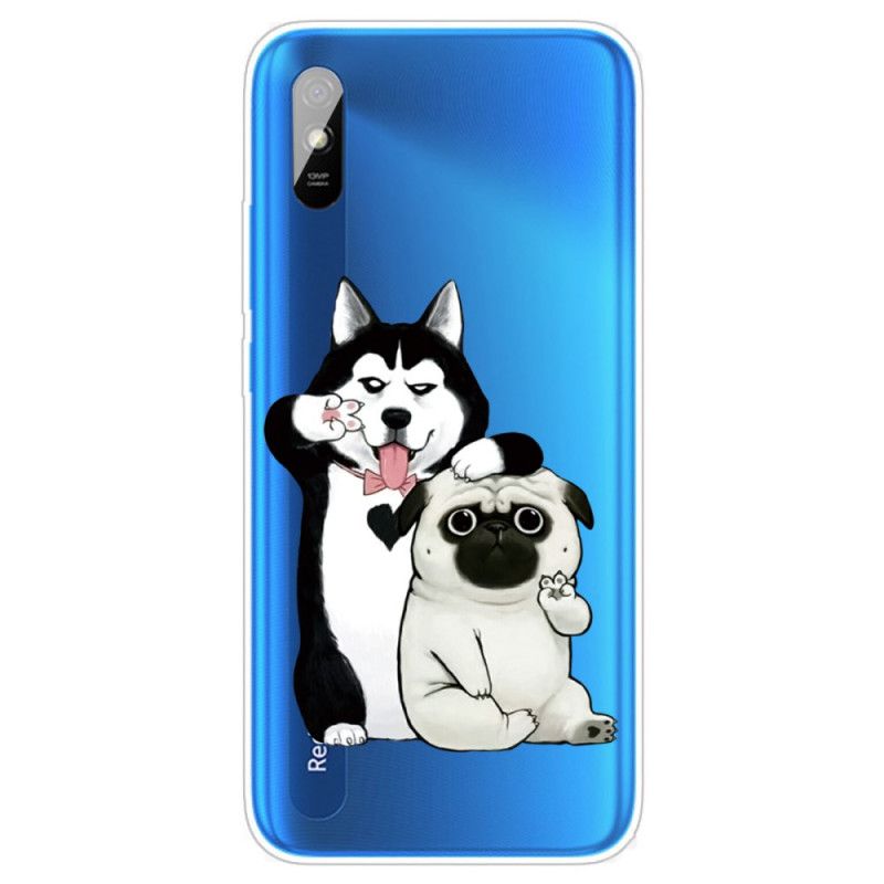 Kuori Xiaomi Redmi 9A Hauskoja Koiria