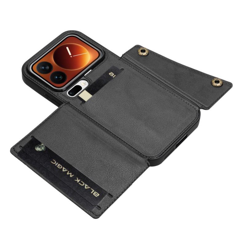 Kotelot Xiaomi 17 Pro Korttikotelo Ja Teline Suojakuori