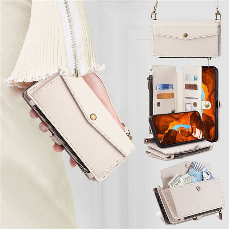 Kotelot Xiaomi 17 Pro Lompakko Olkahihnalla