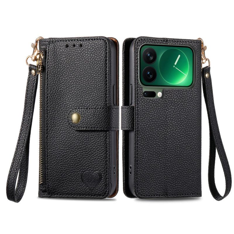 Kotelot Xiaomi 17 Pro Puhelinkuoret Rfid-suojattu Sydänkuvio