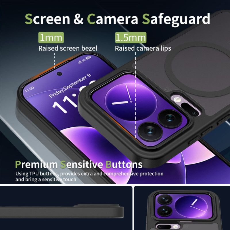 Kuori Xiaomi 17 Pro Huurteinen Magneettinen