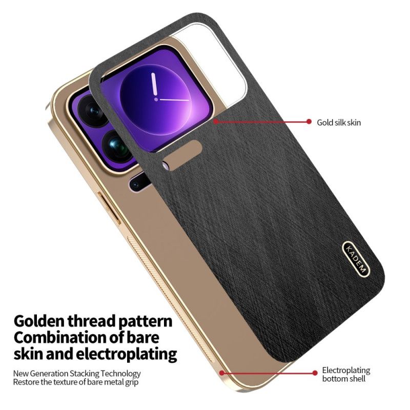 Kuori Xiaomi 17 Pro Kadem Silk Texture Suojakuori