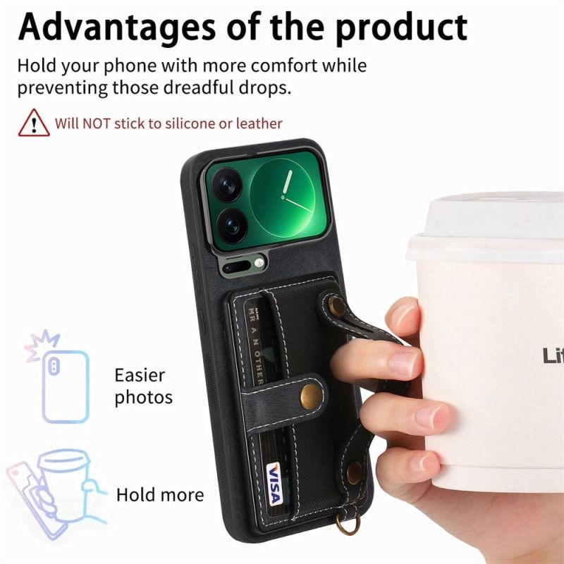 Kuori Xiaomi 17 Pro Korttipaikat Ja Hihna Suojakuori