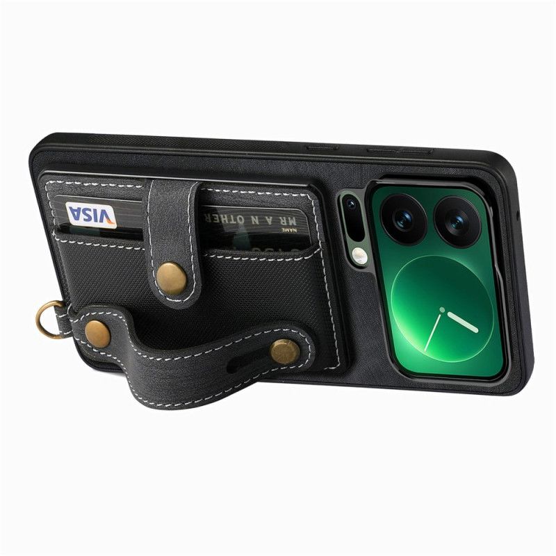 Kuori Xiaomi 17 Pro Korttipidike Ja Jalustan Tukijalka