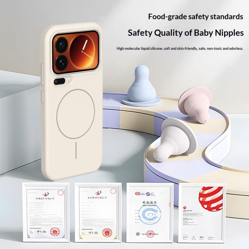 Kuori Xiaomi 17 Pro Magneettinen Silikoni