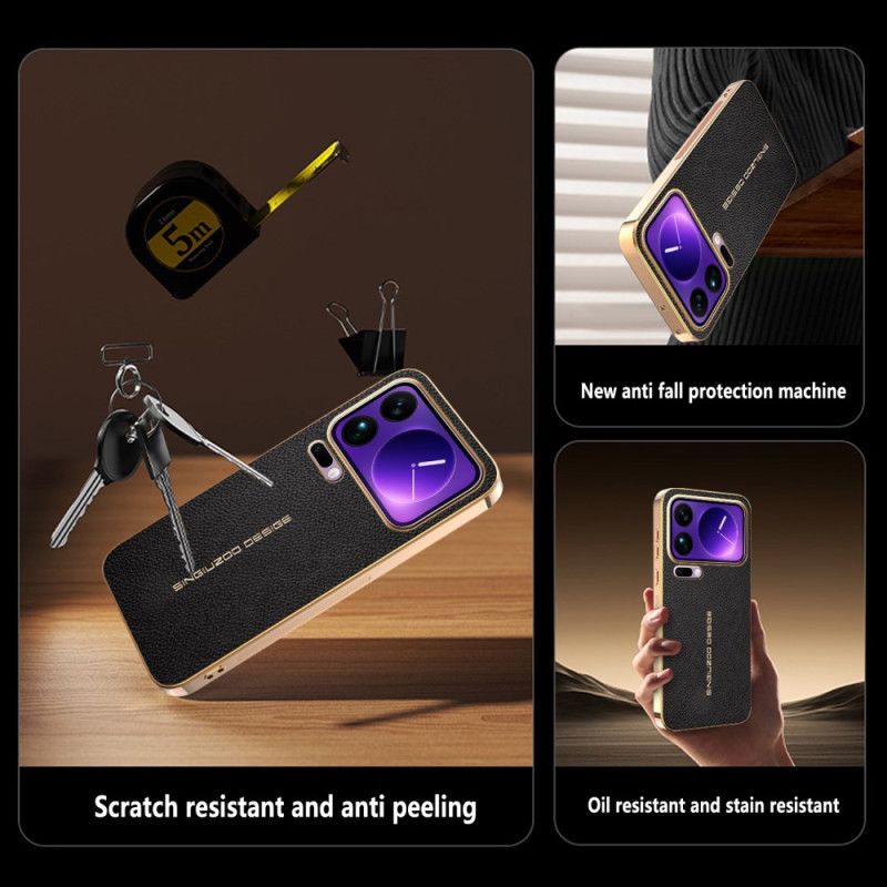 Kuori Xiaomi 17 Pro Naarmuuntumaton Litsikuvioinen Kuvio