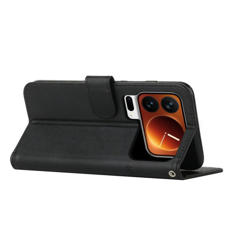 Nahkakotelo Xiaomi 17 Pro Business-tyylinen