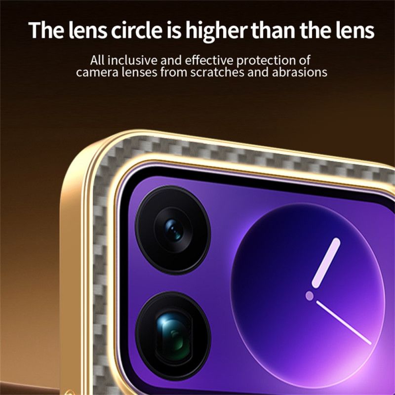 Puhelinkuoret Xiaomi 17 Pro Hiilikuitutekstuuri