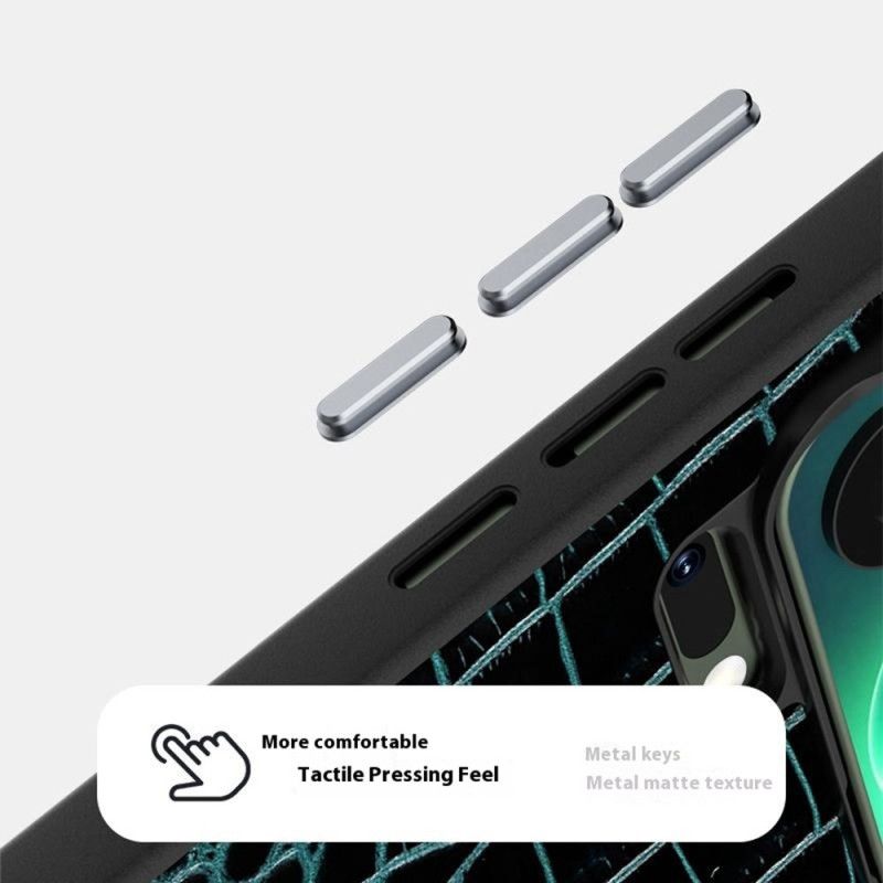 Puhelinkuoret Xiaomi 17 Pro Magsafe Krokotiiliefekti