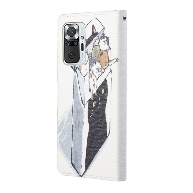 Kotelot Xiaomi Redmi Note 10 Pro Remmi-Kissojen Toimitus Suojakuori