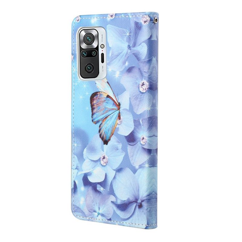 Suojakuori Xiaomi Redmi Note 10 Pro Puhelinkuoret Timanttiperhosia. Joissa On Remmi