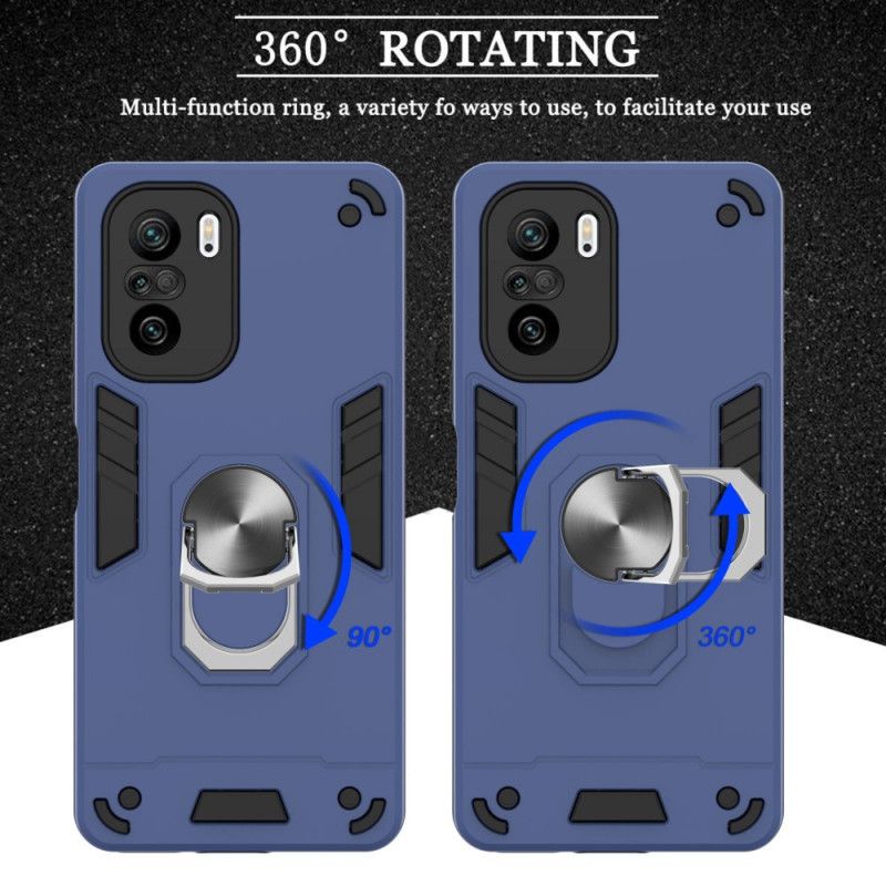 Kuori Xiaomi Mi 11i 5g / Poco F3 Irrotettava Rengaspidike Metallinen