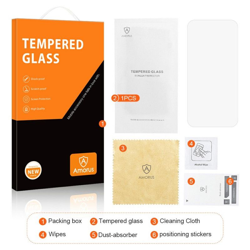 Karkaistusta Lasista Valmistettu Näytönsuoja iPhone Airille