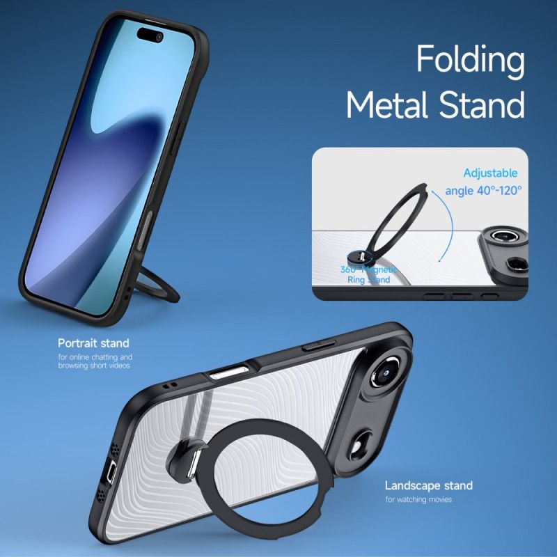 Kuori iPhone Air Jalustalla Magsafe-yhteensopiva Aimo-sarjan Dux Ducis Kanssa Suojakuori