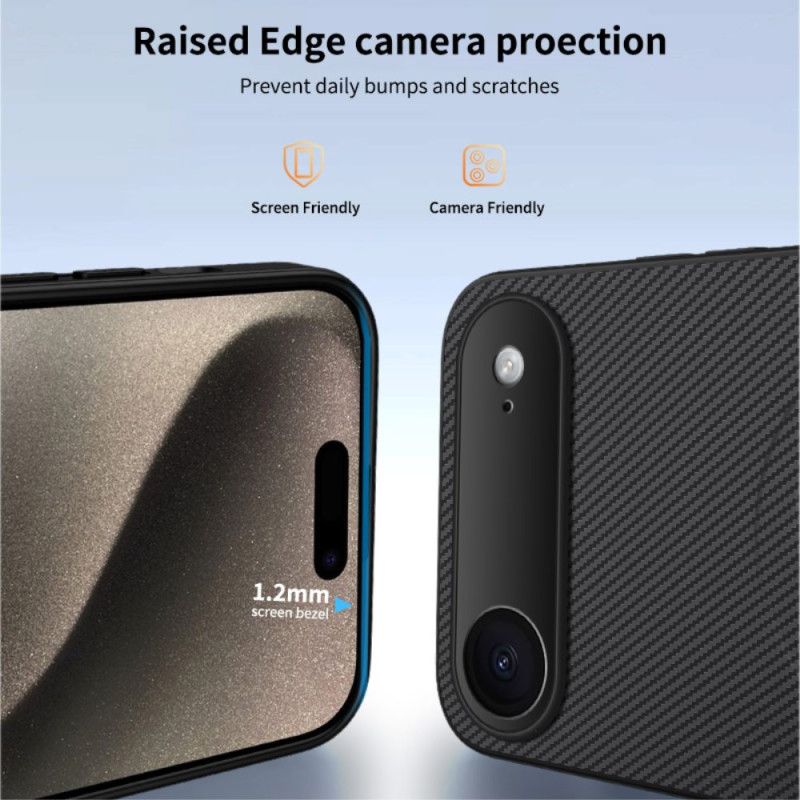 Kuori iPhone Air Magsafe-hiilikuituhiukkasten Hienous