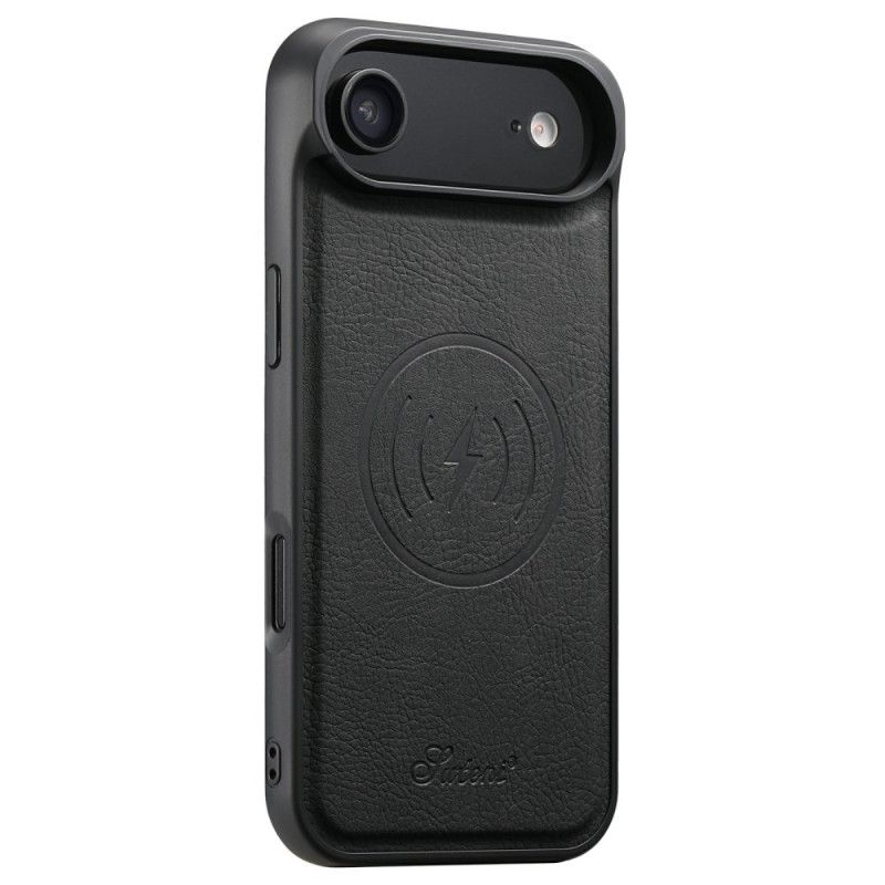 Kuori iPhone Air Magsafe-yhteensopiva Jalustan Ja Irrotettavan Korttikotelon Kanssa Suojakuori