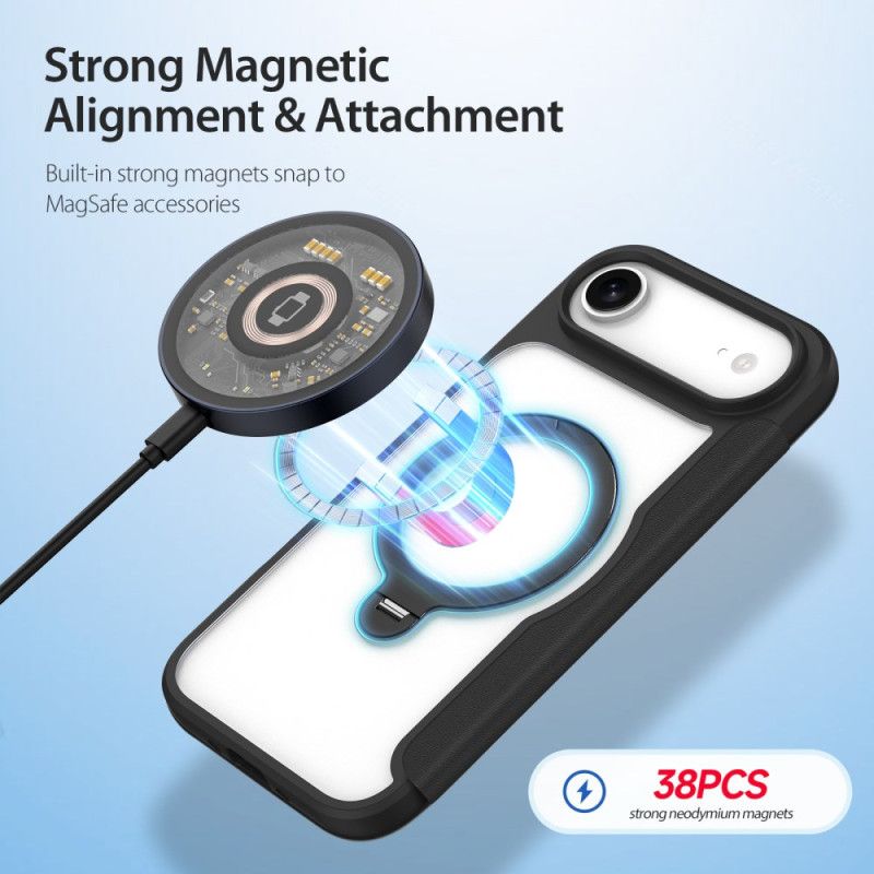 Nahkakotelo iPhone Air Magsafe Skin X Pro -sarjan Jalusta Dux Ducis