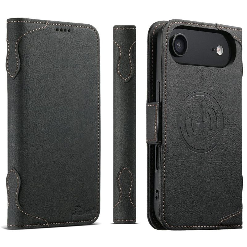 Nahkakotelo iPhone Air Magsafe-yhteensopiva Suteni