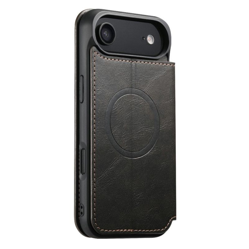 Nahkakotelo iPhone Air Magsafe-yhteensopiva Vintage-tyyliin Suojakuori