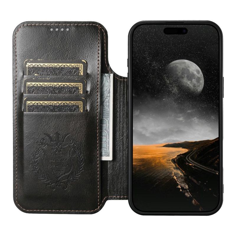 Nahkakotelo iPhone Air Magsafe-yhteensopiva Vintage-tyyliin Suojakuori