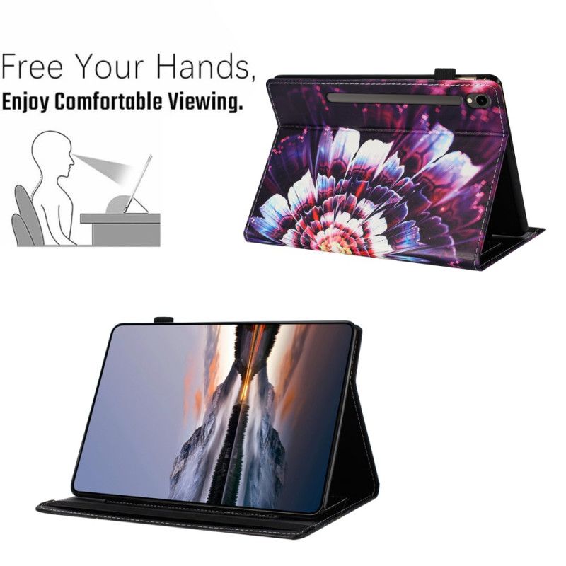 Kotelot Samsung Galaxy Tab S10 Fe Kukkakuvio Suojakuori