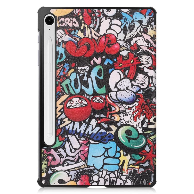 Samsung Galaxy Tab S10 Fe Graffitityylinen