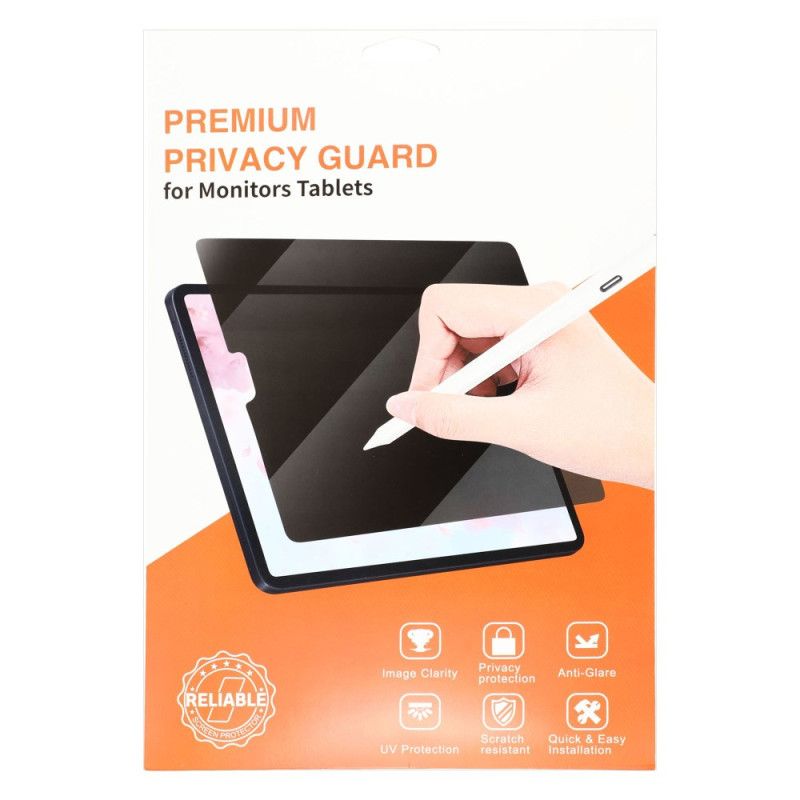 Vakoilunestoinen Karkaistusta Lasista Valmistettu Näytönsuoja Samsung Galaxy Tab S10 Lite / S10 Fe / S9 / S9 Fe / S8 / S7